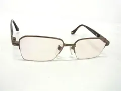 ■美品■ DAKS ダックス DK-2003 53□17-143 度入り メガネ 眼鏡 めがね レディース メンズ ブラウン系 DJ3217のサムネイル