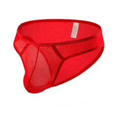 ビキニ ブリーフ メンズ ハーフバック メッシュ 速乾 通気性 伸びる ストレッチ アンダーウェア スポーティ 快適フィット 男性 勝負下着 大人用 黒 赤 青 ms-012