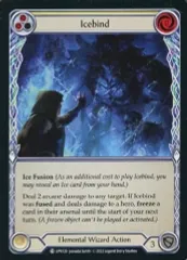 【中古】Flesh and Blood UPR120[C]：(Rainbow Foil)Icebind (2)