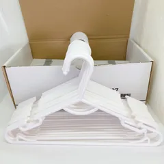 A227 西松屋　ベビーキッズ用ハンガー　ズボン用伸縮ハンガー　合計19本まとめ売り