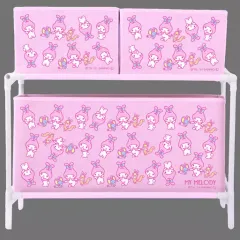 【中古】雑貨 マイメロディ みみむすび3ボックス付き収納ケース 「サンリオキャラクターズ」