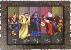 【中古】雑貨 デザインC.集合(クルエラ含む) アートボード 「セガ ラッキーくじONLINE ディズニーヴィランズ＆ディズニーキャラクター2024」A-3賞