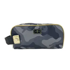 美品 MARK&LONA カモ柄 カートバッグ 超美品】MARK＆LONA マークアンドロナ カートバッグ グレー×黒