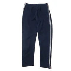 90's USA製 ラッセル ライン入り スウェットパンツ (M) 紺 スエットパンツ 90年代 アメリカ製 旧タグ オールド 無地 RUSSELL レア アメリカ古着 USED ビンテージ ヴィンテージ