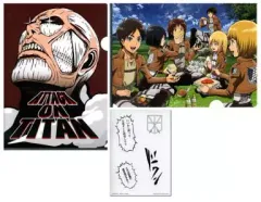 【中古】クリアファイル ピクニック/超大型巨人 A4クリアファイルセット 「一番くじ 進撃の巨人～くじ奪還作戦～」 G賞