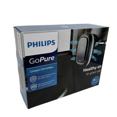 車内の空気をクリーンでフレッシュに　車内の不快なにおいを除去 PHILIPS フィリップス GoPure ゴーピュア 自動車用空気清浄機 GPC10MXX1