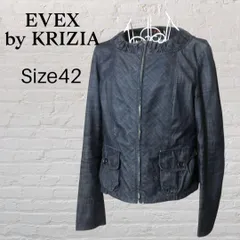 EVEX by KRIZIA 　クリツィア　ダンガリージャケット　サイズ42