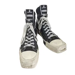 ダークシャドウバイリックオウエンス DRKSHDW by Rick Owens CT70 TURBODRK HI BLACK メンズ JPN：26.5 