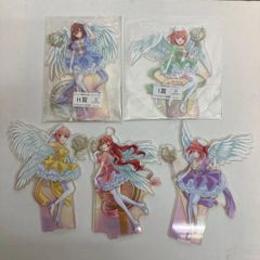 [광점] 5종 세트 오등분의 신부 마법의 ☆ 퀸텟트 아크릴 스탠드 캬라토쿠지 [721-1744]