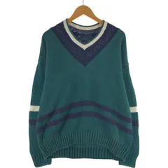 古着 90年代 ギャップ GAP オールドギャップ Vネック コットンニットセーター メンズL相当 ヴィンテージ/eaa501575