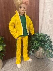 1/6ドールパーツ：ホットトイズ ハーレイ・クイン 囚人服 ルーズパーツ