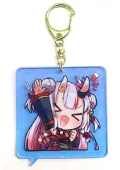 【中古】キーホルダー 百鬼あやめ 「バーチャルYouTuber ホロライブ HOLOEARTH ランダムアクリルキーホルダー vol.1」 C103グッズ