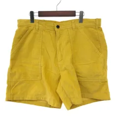 patagonia パタゴニア ユーティリティショートパンツ サイズ:36 コーデュロイ STY57251SP23   イエロー メンズ / 240001161724