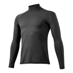 ミズノ（MIZUNO） アンダーシャツ ハイネック 長袖 12JA5P1109 M [ブラック] [M]