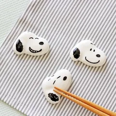 《お買い得》スヌーピー　箸置き３柄組●0480695U　ct