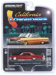 【中古】ミニカー 1/64 1964 Chevrolet Impala with Continental Kit(カッパーブラウン) 「California Lowriders Series 2」 [63030]のサムネイル
