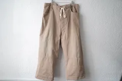17SS Gardeners Pants コットンヘリンボーンガーデナーパンツ