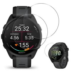 【数量限定】Forerunner 165/165 Music ガラスフィルム 【3枚セット】 GARMIN ガーミン Forerunner 165 / 165 Music 強化ガラス 国産旭硝子素材製 対応 液晶保護 フィルム 高速反応 高透過率 指紋防止 気
