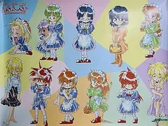 No.09 キャラ12名集合 「雛鳥の囀with殻の中の小鳥