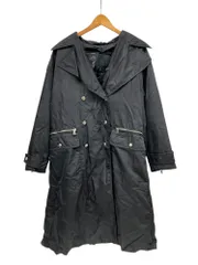プラダ　ステンカラーコート　ブランド　長袖　ミラノ　イタリア製　ナイロン PRADA - PRADA プラダ ステンカラーコート 44(S位) グレー