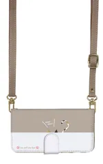 iPhone14ProMax ケース 手帳型 アイフォン14 プロマックス スマホケース スマホショルダー レザー ストラップ 猫 ねこ かわいい 調節可能 130cm  カラー02