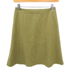 アンタイトル スカート ボトムス ウール100% 日本製 レディース 1サイズ ベージュ UNTITLED 【中古】