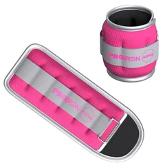 【在庫処分】PROIRON アンクルウエイト リストウェイト パワーアンクル 0.5kg 1kg 1.5kg 2kg 超快適 装着感 2個セット 足首 トレ 運動不足解消
