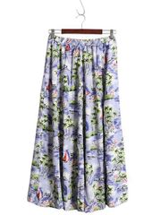 美品ほぼ新品】 KEITH／キース プリント WHITBY スカート - メルカリ