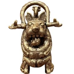 大型⭐️銅獅子⭐️金属工芸⭐️骨董品⭐️古美術⭐️開運置物