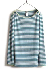 【お得なクーポン配布中!】 ノースフェイス ボーダー ボートネック 長袖 Tシャツ L ロンT ストレッチ