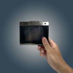 【未使用・新品】【公式正規取扱い】アルセラピィ(artherapie)　財布がま口『メタルプレートラスター』(SILVER×ガンメタプレート)