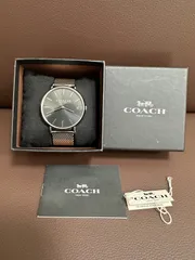 COACH　コーチ　メンズ腕時計　稼働品　箱あり　美品