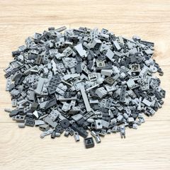 LEGO レゴ グレー系 中古 パーツ ブロック コネクター プレート ラウンドボトム プレート タイル 大量 ばら売り 部品取り LY-240627-34