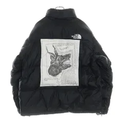 SUPREME (シュプリーム) 24AW ×THE NORTH FACE Nuptse Jacket Raymond Pettibon ノースフェイス ヌプシ ダウンジャケット ブラック レイモンド・ペティボン ND52402I