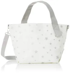 ホワイト [ルートート] はっ水 キャンバス ショルダー トートバッグ LT.デリ.スター-A 1956 レディース ホワイト