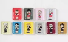 【中古】アクリルスタンド・アクリルパネル 全10種セット 「ハイキュー!! ジロリ トレーディング アクリルブロック -春高ver.-」