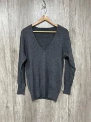 IENA イエナ Vネック ニット セーター グレー ◆■ レディース