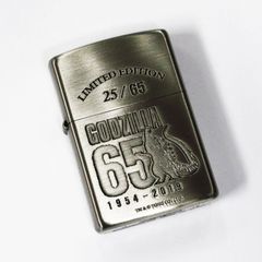 Zippo ジッポーライター ゴジラ 65周年記念 65個限定生産 ニッケル