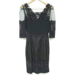 素敵な 2025年最新】Dolce&Gabbana ドルチェ&ガッバーナ ブラックレース ワンピース