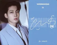 【中古】コレクションカード(男性) 21：SEVENTEEN/WONWOO(ウォヌ)/NORMAL/「2021 SEVENTEEN ONLINE CONCERT ＜IN-COMPLETE＞」トレーディングカード