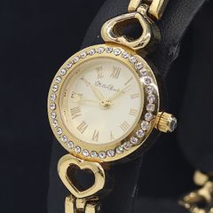 Q&Q 腕時計 2本セット ゴールド シルバー アナログ - メルカリ