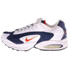 NIKE (ナイキ) AIR MAX TRIAX CT1763-400 エアマックス トライアックス ローカットスニーカー ホワイト/ネイビー US10/28.0cm