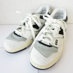 良品 new balance ニューバランス BB550CPC ローカット スニーカー 23cm D ホワイト×ブラック レディース 古着 中古 USED