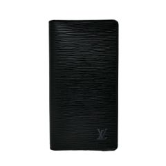 【名東】ルイヴィトン エピ ポルトカルト クレディ M63212 長財布 ウォレット ブラック 男