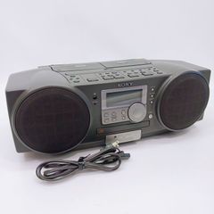 SONY CDラジカセ ZS-D1 ダブル 50/60Hz 1996年製 ポータブル ソニー カセット