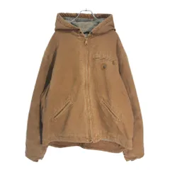 Carhartt カーハート シエラジャケット ダック ワークジャケット ライトブラウン(メンズ 2XL)中古 古着 V6481