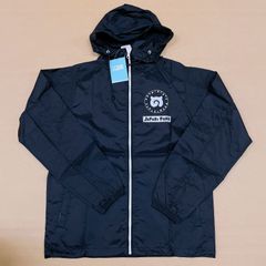 コスパ けものフレンズ 長袖 ウインドブレーカー アウター M L XL 黒 ブラック ジャパリパーク フーデッド ウインドブレーカー【T02