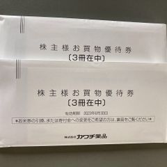 カワチ薬品株主優待券30000円分