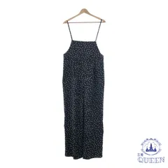 ☆美品☆ GU ジーユー パンツ オーバーオール サロペット レディース ブラック L 901-1042 送料無料