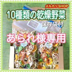 【あられ様専用】10種類の乾燥野菜150g×5袋　ソフト真空パック